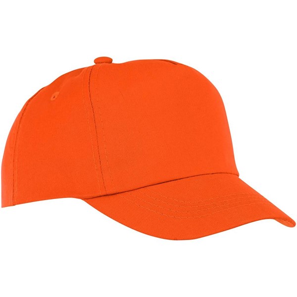 Obrázky: Feniks oranžová pětidílná dětská čepice z bavlny, Obrázek 4