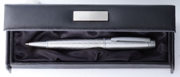 Obrázky: Stříbrné kuličkové pero CHAMPAGNE v dárkovém boxu, Obrázek 2