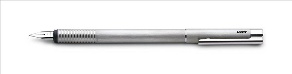 Obrázky: LAMY LOGO Brushed Steel plnicí pero