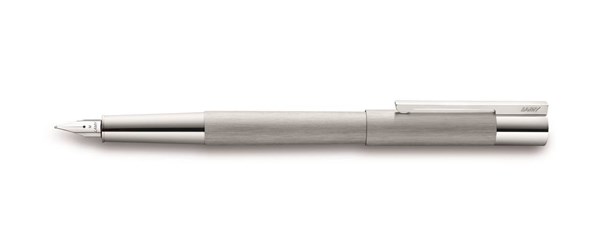 Obrázky: LAMY Scala Brushed Steel plnicí pero, M