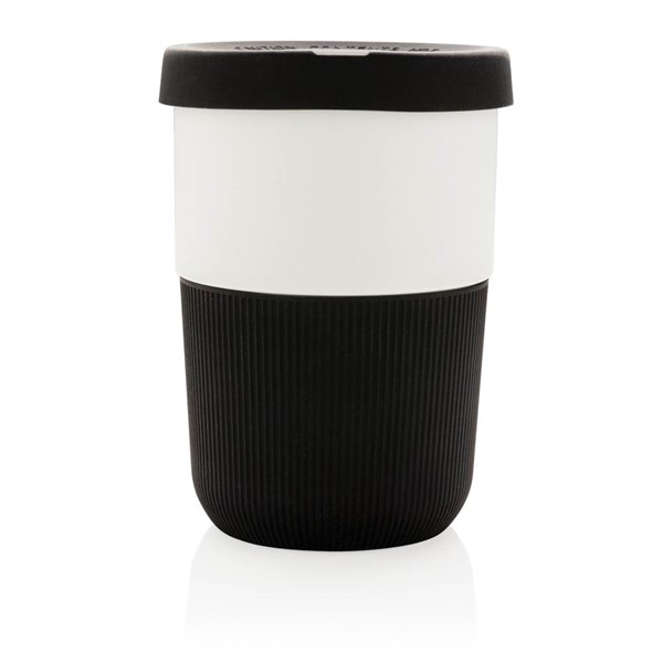 Obrázky: PLA hrnek coffee to go 380ml, černá, Obrázek 2
