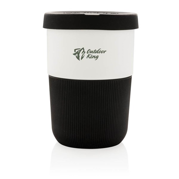 Obrázky: PLA hrnek coffee to go 380ml, černá, Obrázek 4