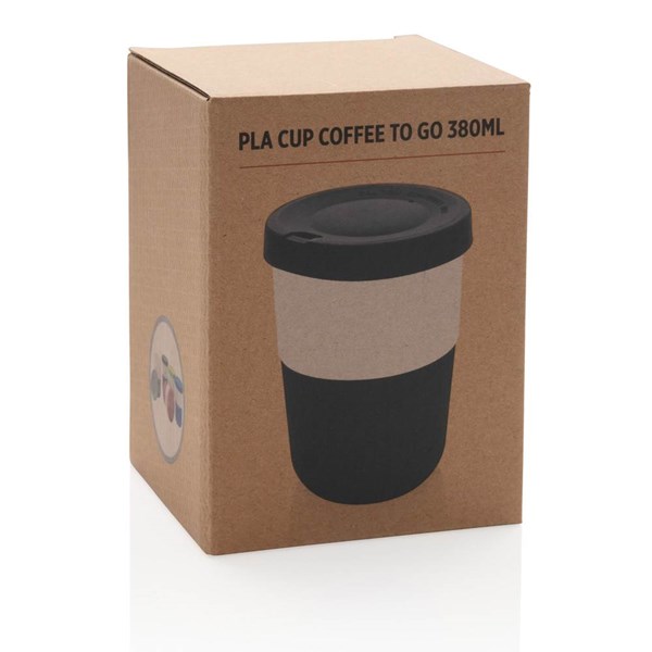 Obrázky: PLA hrnek coffee to go 380ml, černá, Obrázek 8