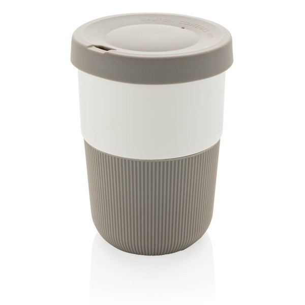 Obrázky: PLA hrnek coffee to go 380ml, šedá