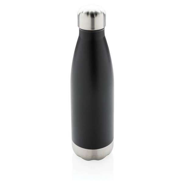 Obrázky: Nerezová termo láhev, 500ml, černá