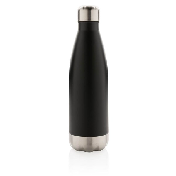 Obrázky: Nerezová termo láhev, 500ml, černá, Obrázek 2