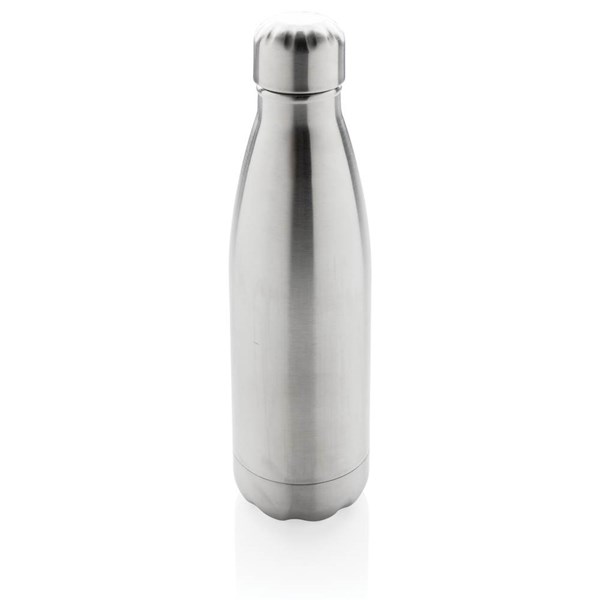 Obrázky: Nerezová termo láhev, 500ml, stříbrná