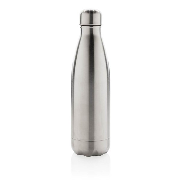Obrázky: Nerezová termo láhev, 500ml, stříbrná, Obrázek 2