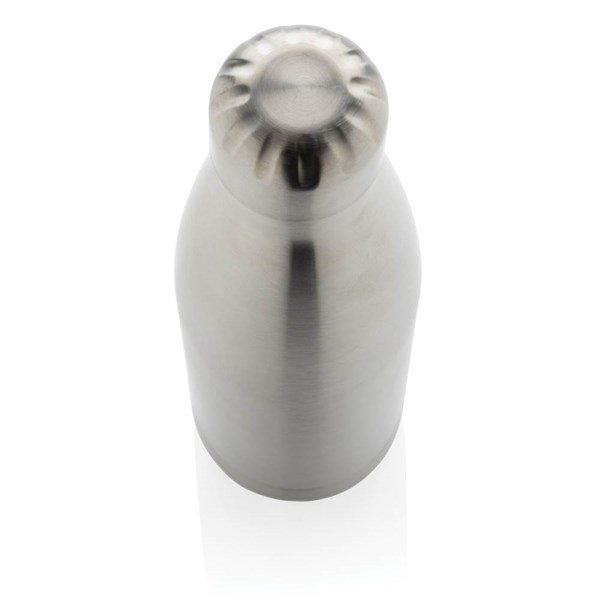 Obrázky: Nerezová termo láhev, 500ml, stříbrná, Obrázek 3