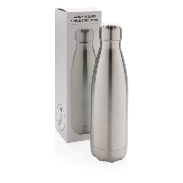 Obrázky: Nerezová termo láhev, 500ml, stříbrná, Obrázek 8