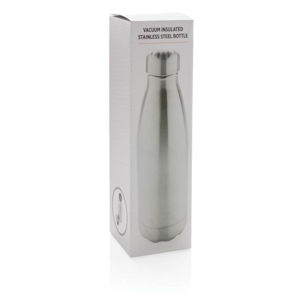 Obrázky: Nerezová termo láhev, 500ml, stříbrná, Obrázek 9