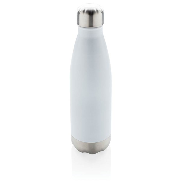 Obrázky: Nerezová termo láhev, 500ml, bílá