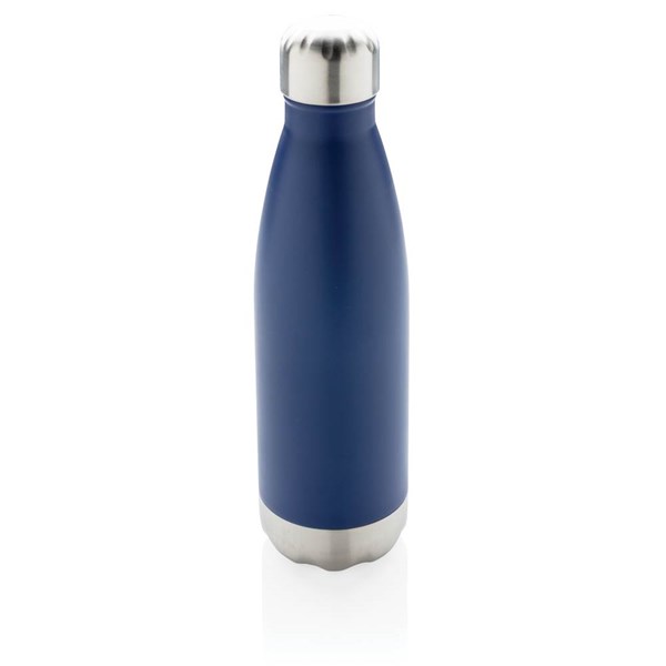 Obrázky: Nerezová termo láhev, 500ml, modrá