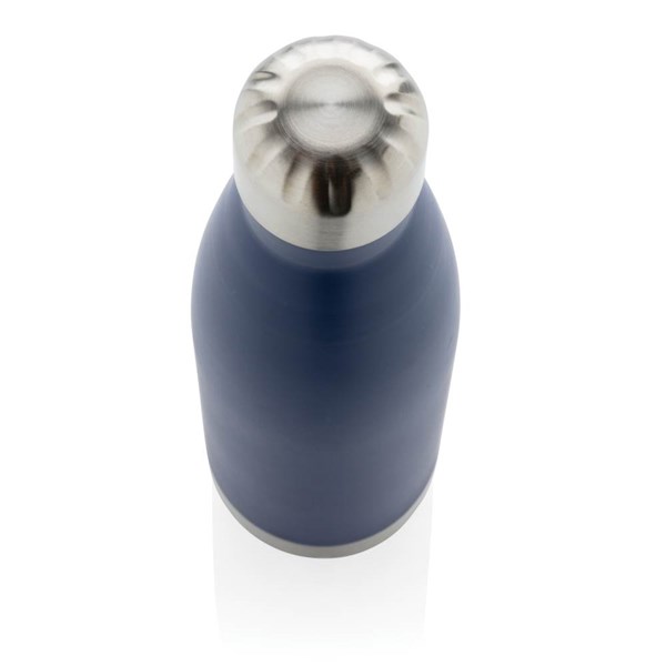 Obrázky: Nerezová termo láhev, 500ml, modrá, Obrázek 3