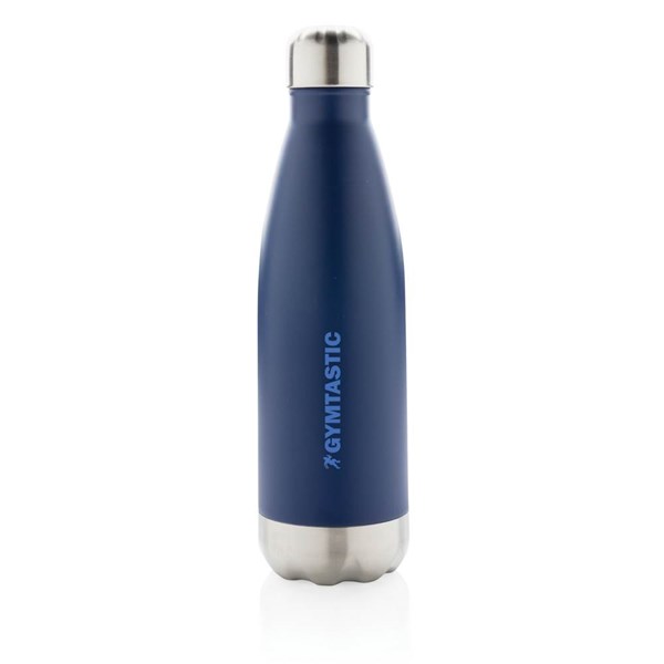 Obrázky: Nerezová termo láhev, 500ml, modrá, Obrázek 5