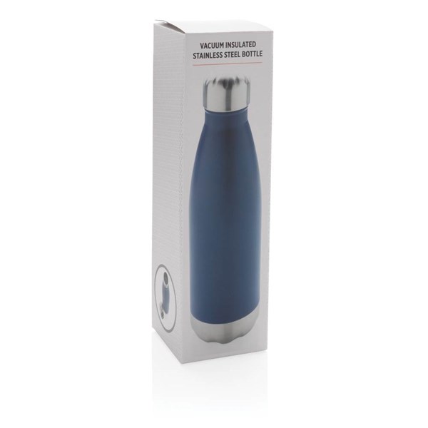 Obrázky: Nerezová termo láhev, 500ml, modrá, Obrázek 9