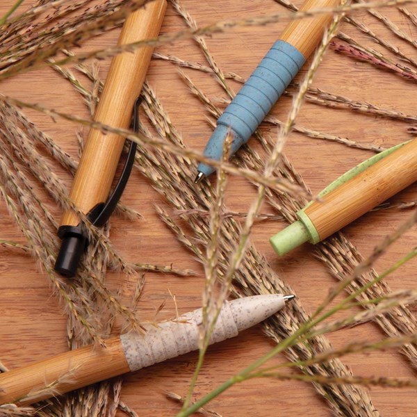 Obrázky: Pero z bambusu a pšeničné slámy, bílá, Obrázek 6