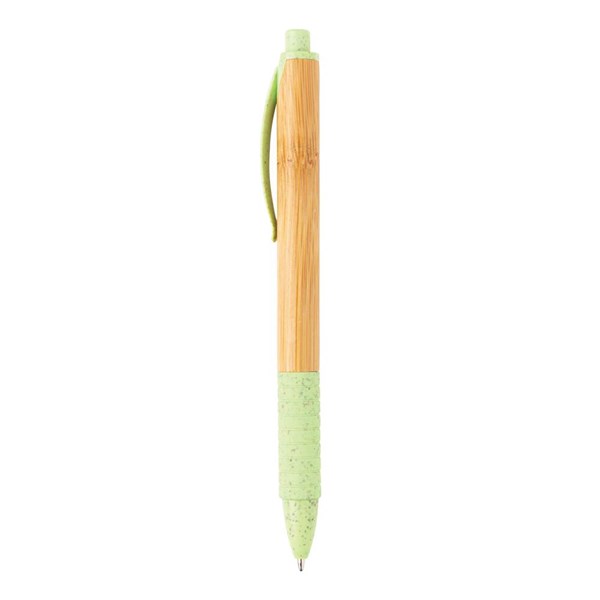 Obrázky: Pero z bambusu a pšeničné slámy, zelená, Obrázek 2