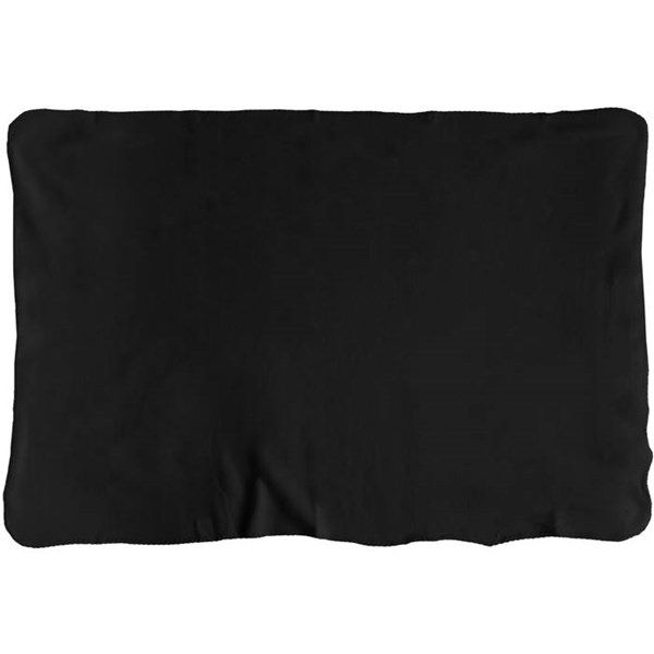 Obrázky: Černá fleecová deka s popruhy, Obrázek 3