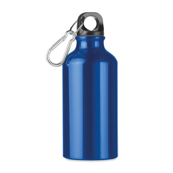 Obrázky: Hliníková láhev 400 ml, modrá, Obrázek 1