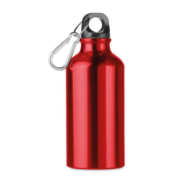 Obrázky: Hliníková láhev 400 ml, červená, Obrázek 1