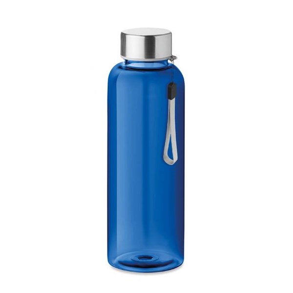 Obrázky: Láhev z PET recyklátu 500 ml, modrá