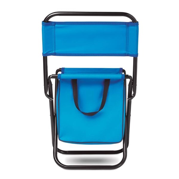 Obrázky: Skládací židlička s chladícím batohem, modrá, Obrázek 5