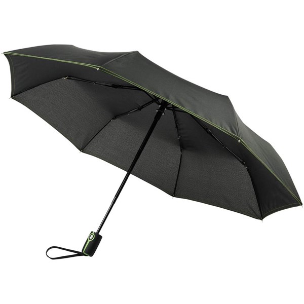Obrázky: Automatický skládací deštník s limetkovými detaily