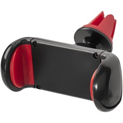 Obrázky: Červený držák telefonu do auta z ABS plastu