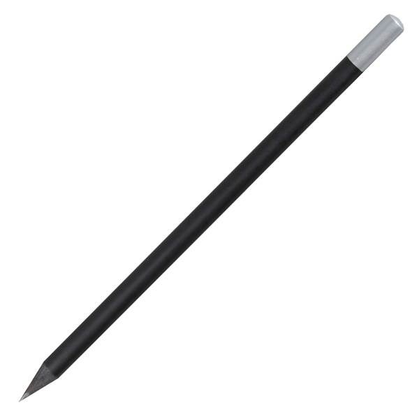 Obrázky: Černá ořezaná tužka HB s černým dřevem