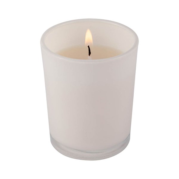 Obrázky: Bílá neparfemovaná svíčka ve skle, Obrázek 2