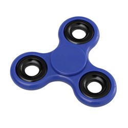 Obrázky: Plastový antistresový spinner modrý