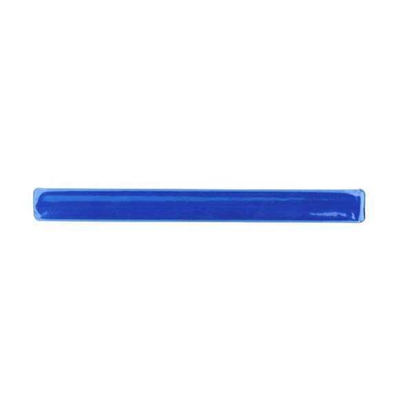 Obrázky: Plastová reflexní páska na ruku 30 cm, modrá, Obrázek 2