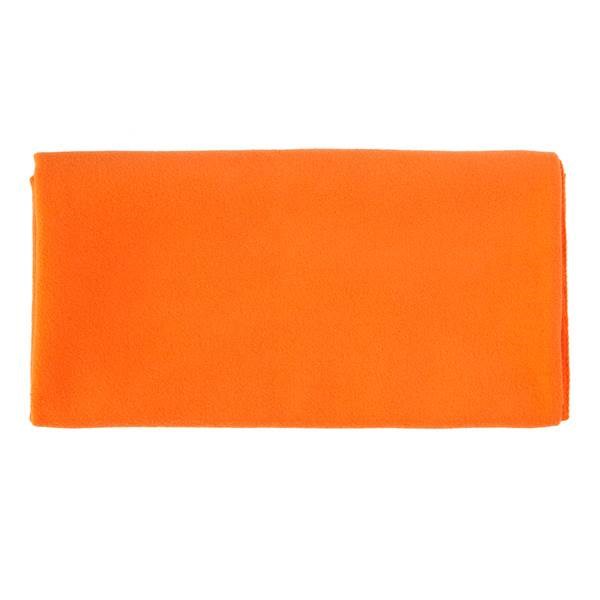 Obrázky: Mikrovláknový sport.ručník v obalu, oranžový, Obrázek 4