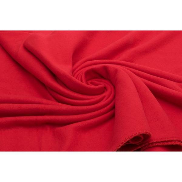 Obrázky: Velká fleecová deka v balení s držadlem, červená, Obrázek 3