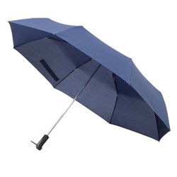 Obrázky: Modrý skládací deštník odolný proti větru