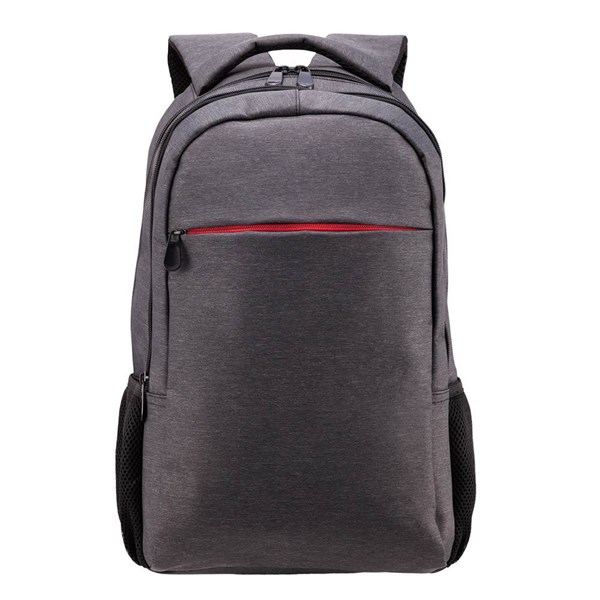 Obrázky: Černý batoh s červeným předním zipem 16 L, Obrázek 3