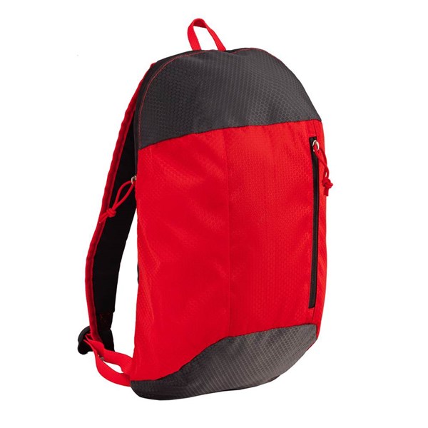 Obrázky: Jednoduchý červeno černý batoh 10 L