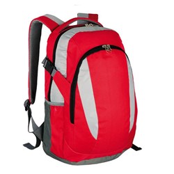 Obrázky: Sportovní batoh z 600D polyesteru 25 L, červený