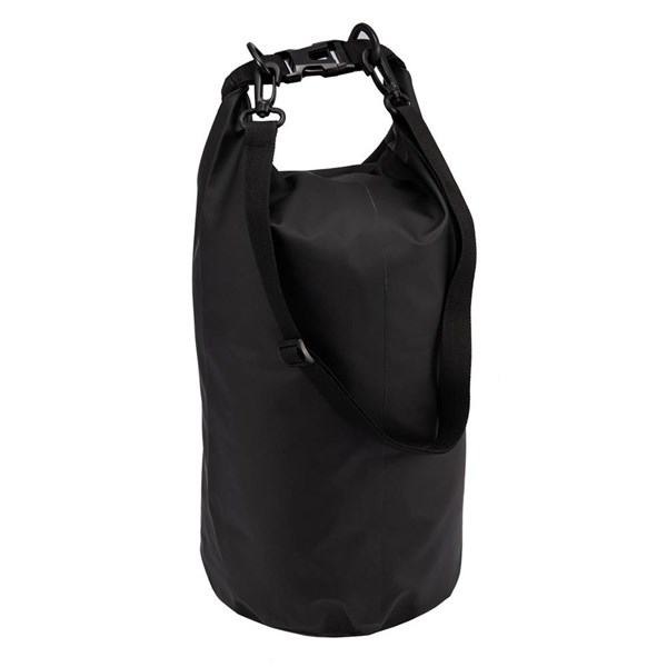 Obrázky: Voděodolný vak z polyesteru 10 L, černý
