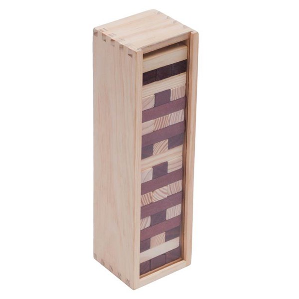 Obrázky: Dřevěná hra - věž balená v krabičce