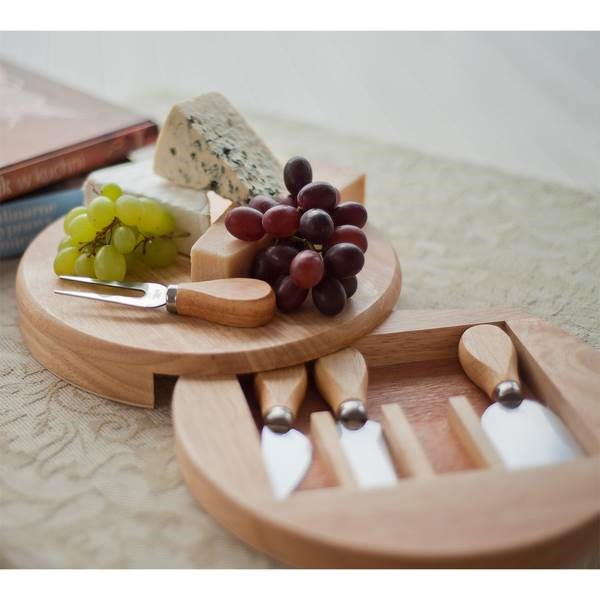Obrázky: Dřevěná sada nožů a vidličky na sýr, Obrázek 4