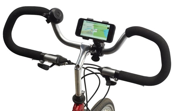 Obrázky: Černý cyklo držák na telefon či navigaci, Obrázek 2