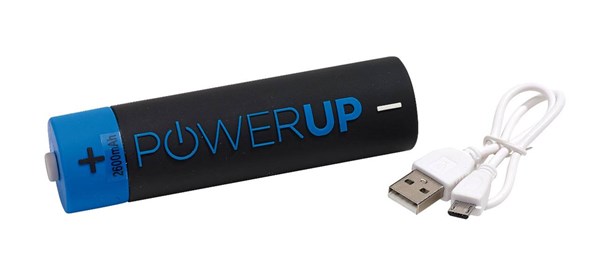 Obrázky: Powerbanka POWER UP 2 600 mAh, modrá