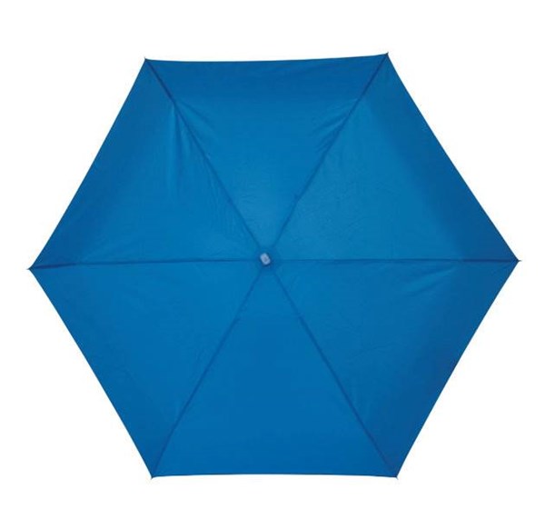 Obrázky: Hliníkový skládací mini deštník s pouzdrem,sv.modrý, Obrázek 2