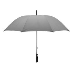 Obrázky: Klasický mat.stříbrný reflexní deštník,větruodolný