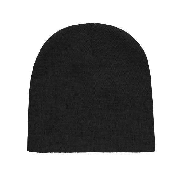 Obrázky: Černá polyesterová čepice z RPET