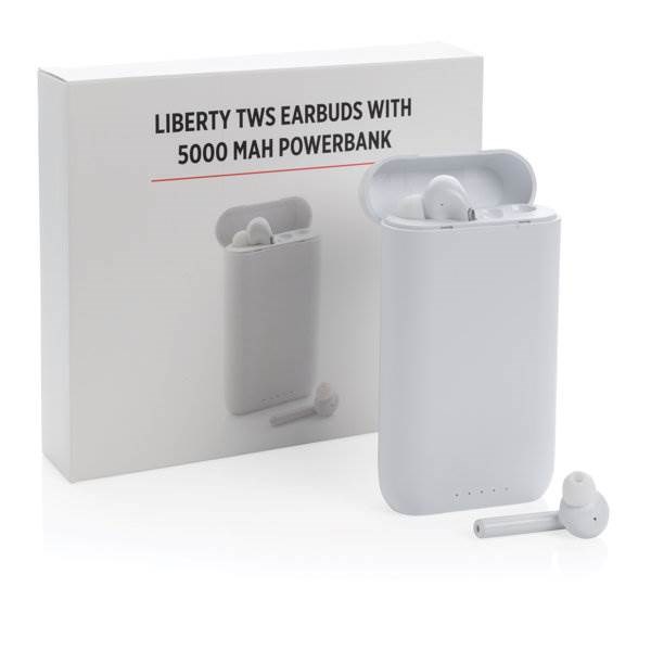 Obrázky: TWS sluchátka Liberty s powerbankou 5 000 mAh, Obrázek 3