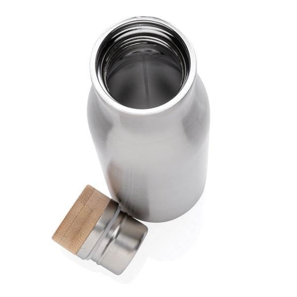 Obrázky: Nepropustná stříbrno-šedá termoláhev 500 ml