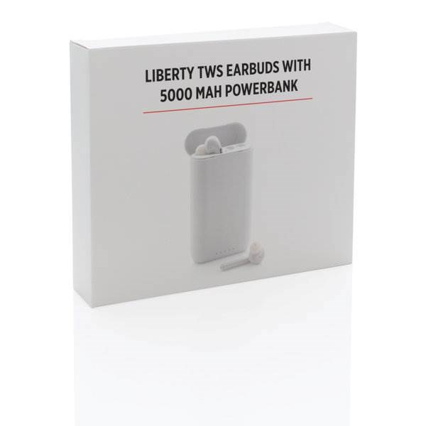 Obrázky: TWS sluchátka Liberty s powerbankou 5 000 mAh, Obrázek 8